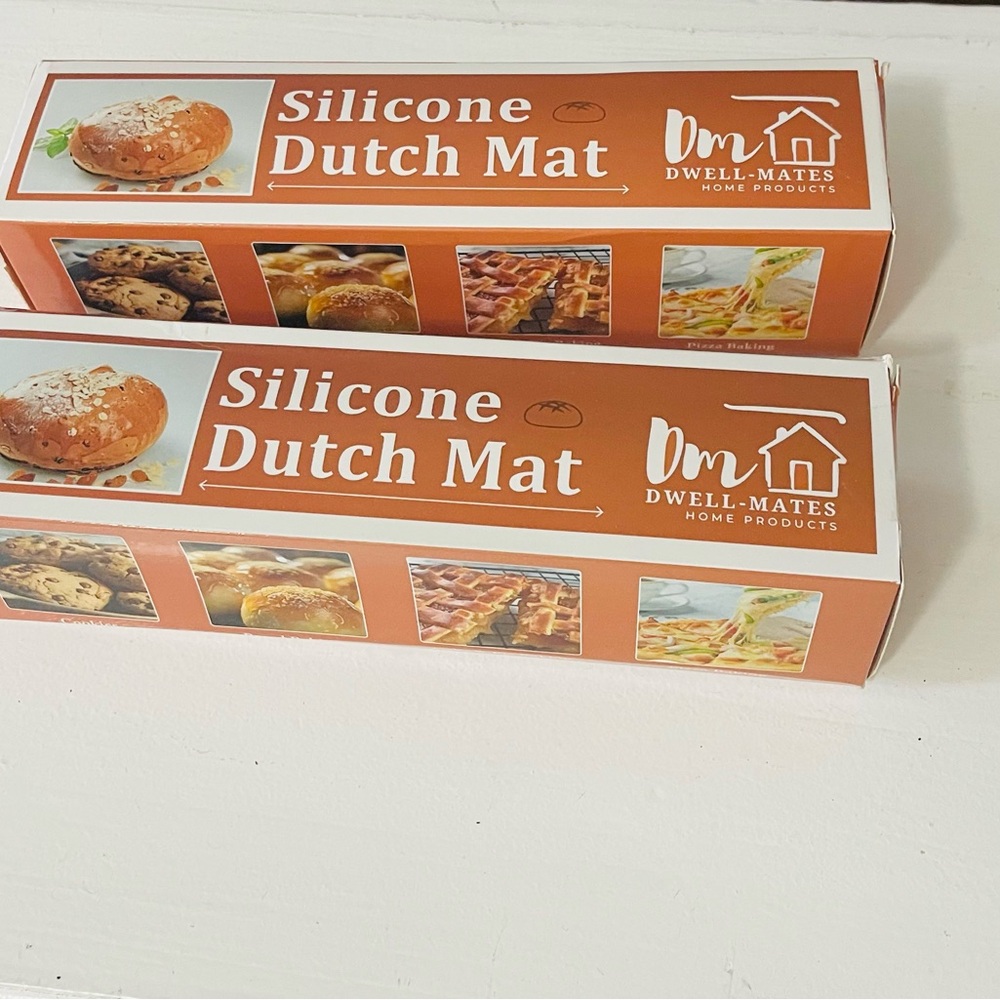 2PCS Silicone Bread Sling for Dutch Oven Baking Mat Set with Long Handles(2pack)